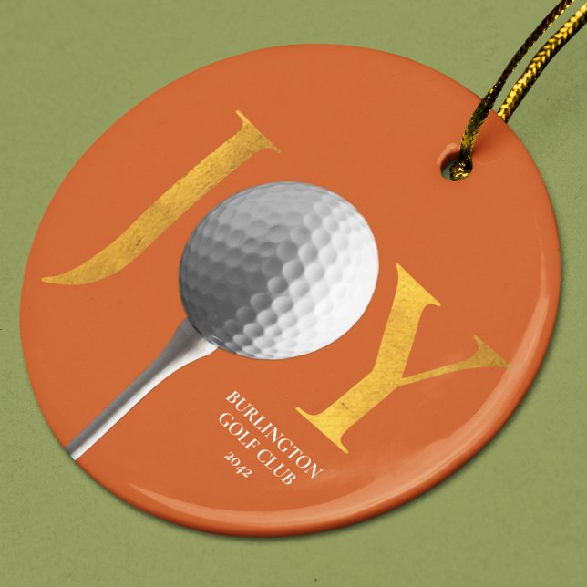Adorno Navidades de Golf Joy & Peace (Subido por el creador)
