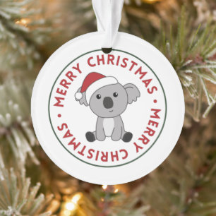 Adorno Navidades de Koala Nieve Animales De Invierno Koal