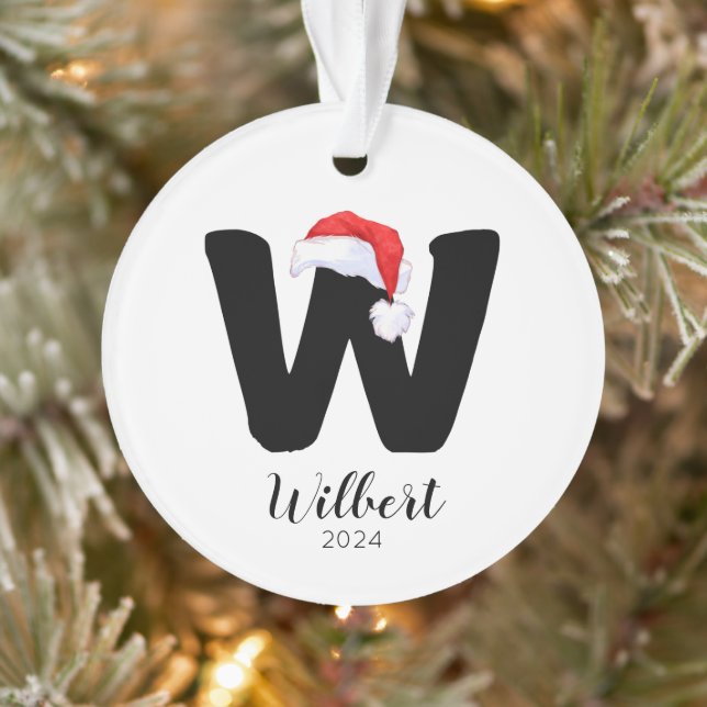 Adorno Navidades de la carta de Personalizable simple de  (Árbol)