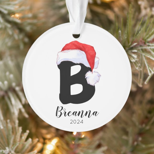 Adorno Navidades de la carta de Personalizable simple de  (Árbol)