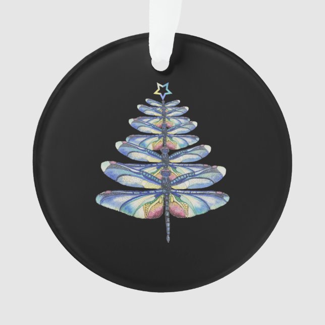 Adorno Navidades de la libélula (Anverso)
