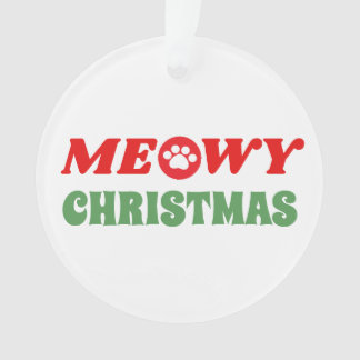 Adorno Navidades de Meowy (Merry)