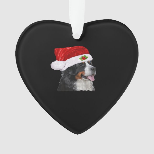 Adorno Navidades de Montaña de Berna Navidades de perros  (Anverso)