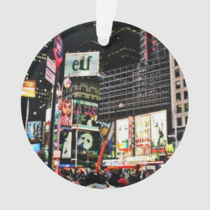 Adorno Navidades de New York City, New York Times Square