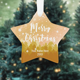 Adorno Navidades de oro de Fancy