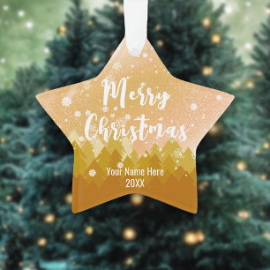 Adorno Navidades de oro de Fancy