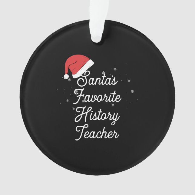 Adorno Navidades de profesores de historia (Anverso)