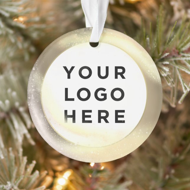 Adorno Navidades de su Personalizado de logotipos de empr (Árbol)