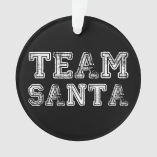 Adorno Navidades de Team Santa Funny