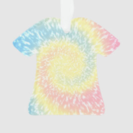 Adorno Navidades de Tie Dye Hippy Swirl TShirt