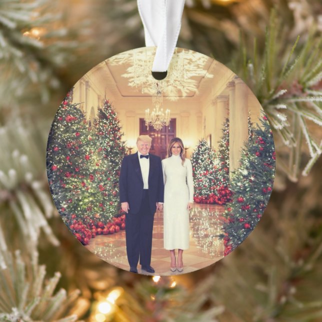 Adorno Navidades de Trump para la Casa Blanca (Árbol)