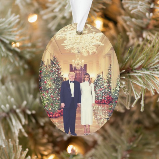 Adorno Navidades de Trump para la Casa Blanca (Árbol)