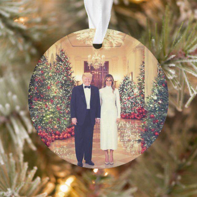 Adorno Navidades de Trump para la Casa Blanca (Árbol)