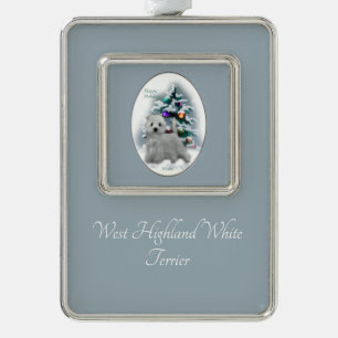 Adorno Navidades de West Highland White Terrier
