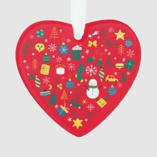 Adorno Navidades del CORAZÓN