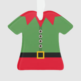 Adorno Navidades Elf Suit Figurine Personalizado