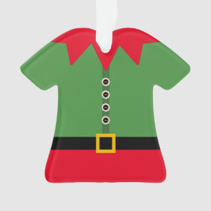 Adorno Navidades Elf Suit Figurine Personalizado