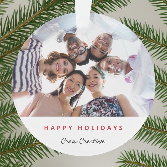 Adorno Navidades empresariales | Foto del equipo de diver (Subido por el creador)