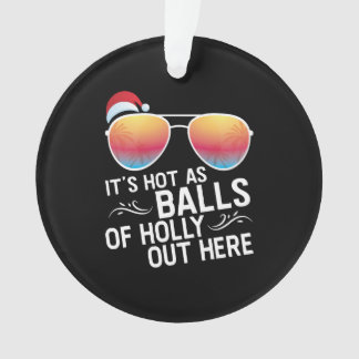 Adorno Navidades En Julio Calientes Como Balls Santa Sung