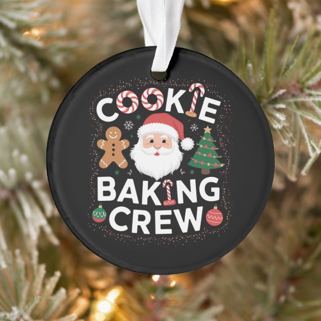 Adorno Navidades familiares de navidades Cookie Baking Cr (Árbol)