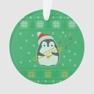Adorno Navidades feos de trombón suéter familia de Navida