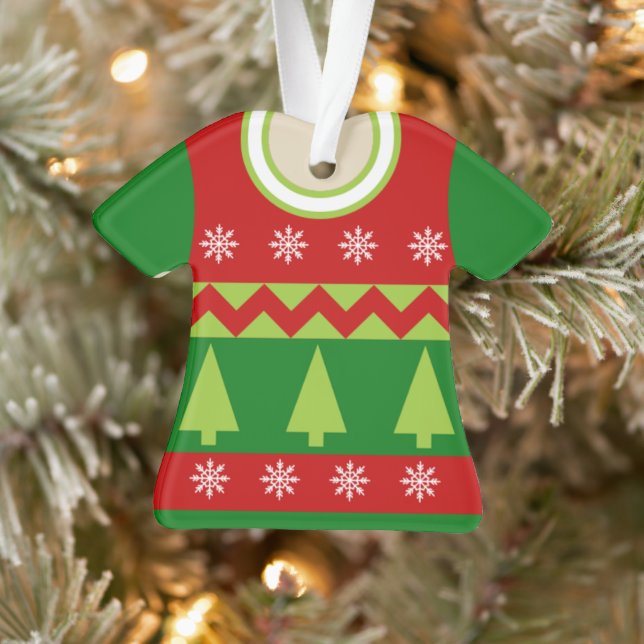 Adorno Navidades feos Premio Sweater (Árbol)