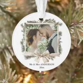 Adorno Navidades fotográficos Bodas personalizados