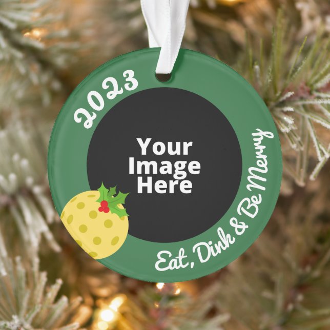 Adorno Navidades fotográficos personalizados de bolas de  (Árbol)