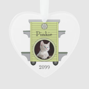 Adorno Navidades Gato gatito sube foto Casa de gato