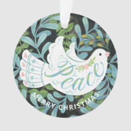 Adorno Navidades ilustrados de Peace Dove