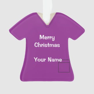 Adorno Navidades Médicas de enfermería Purple O1