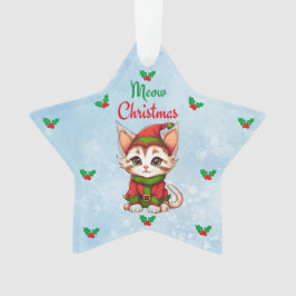Adorno Navidades Meow