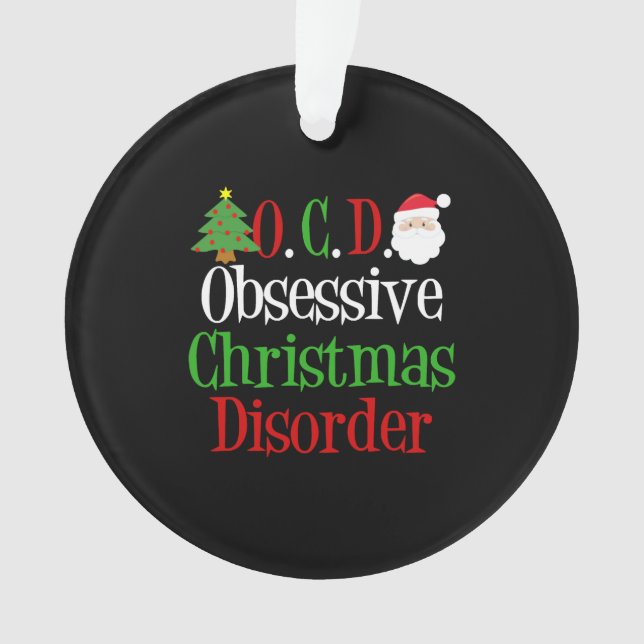 Adorno Navidades obsesivos desordenan el humor (Anverso)