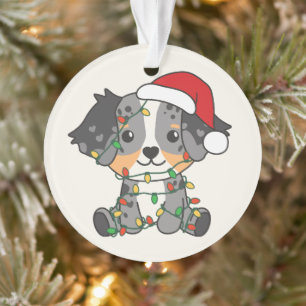 Adorno Navidades Pastores Australianos Animales De Invier