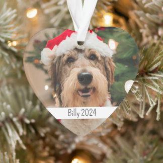 Adorno Navidades personalizados Mascotas de perros de dob