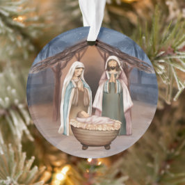 Adorno Navidades religiosos Natividad Escena y Escritura