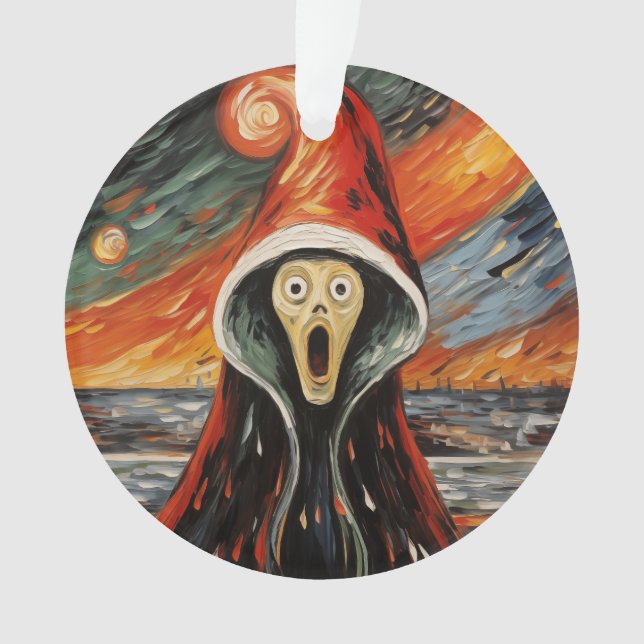 Adorno Navidades Scream (Anverso)