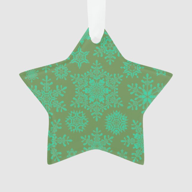 Adorno Navidades Snowflakes (Anverso)
