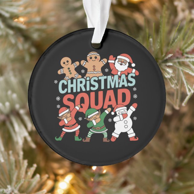 Adorno Navidades Squad Santa Dabbing Elf (Árbol)