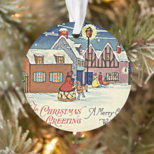Adorno Navidades Village Victorian Art Deco