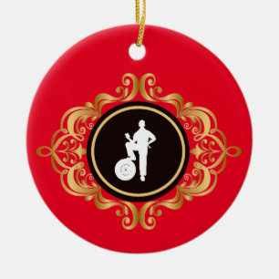 Adorno Navideño al Estilo Victoriano para el Día d