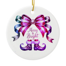 Adorno Navideño Alegre y Brillante