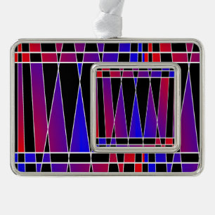 Adorno Navideño Arte Deco "fracturado" por Kenneth Yoncich
