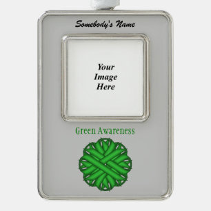 Adorno Navideño Cinta de Flor Verde Tmpl (V-O) de Kenneth Yoncich