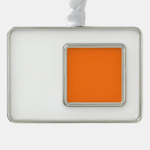 Adorno Navideño Código hexadecimal de calabaza FF7518