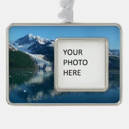 Adorno Navideño Colegio Fiordo II Hermosa Fotografía de Alaska