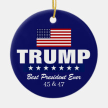 ADORNO NAVIDEÑO DONALD TRUMP 2020
