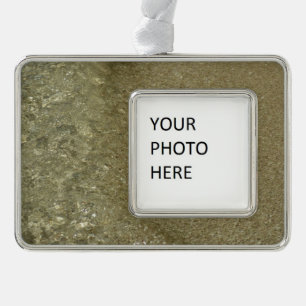 Adorno Navideño El agua en la playa II Resumen fotografía de la na