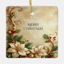 Adorno Navideño Floral