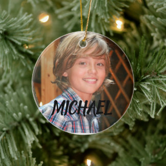 ADORNO NAVIDEÑO FOTO PERSONALIZADO